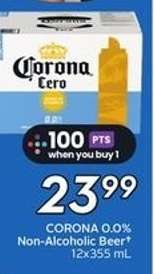 CORONA 0.0% Non-Alcoholic Beer
