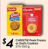 CHRISTIE Peek Freans or Dad's Cookies