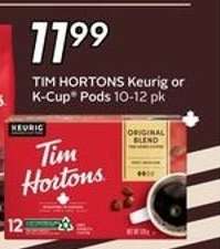 TIM HORTONS Keurig or K-Cup Pods