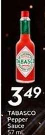 TABASCO PEPPER SAUCE