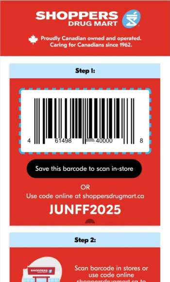 Shoppers Drug Mart Flyer - June 10, 2025 - June 11, 2025.