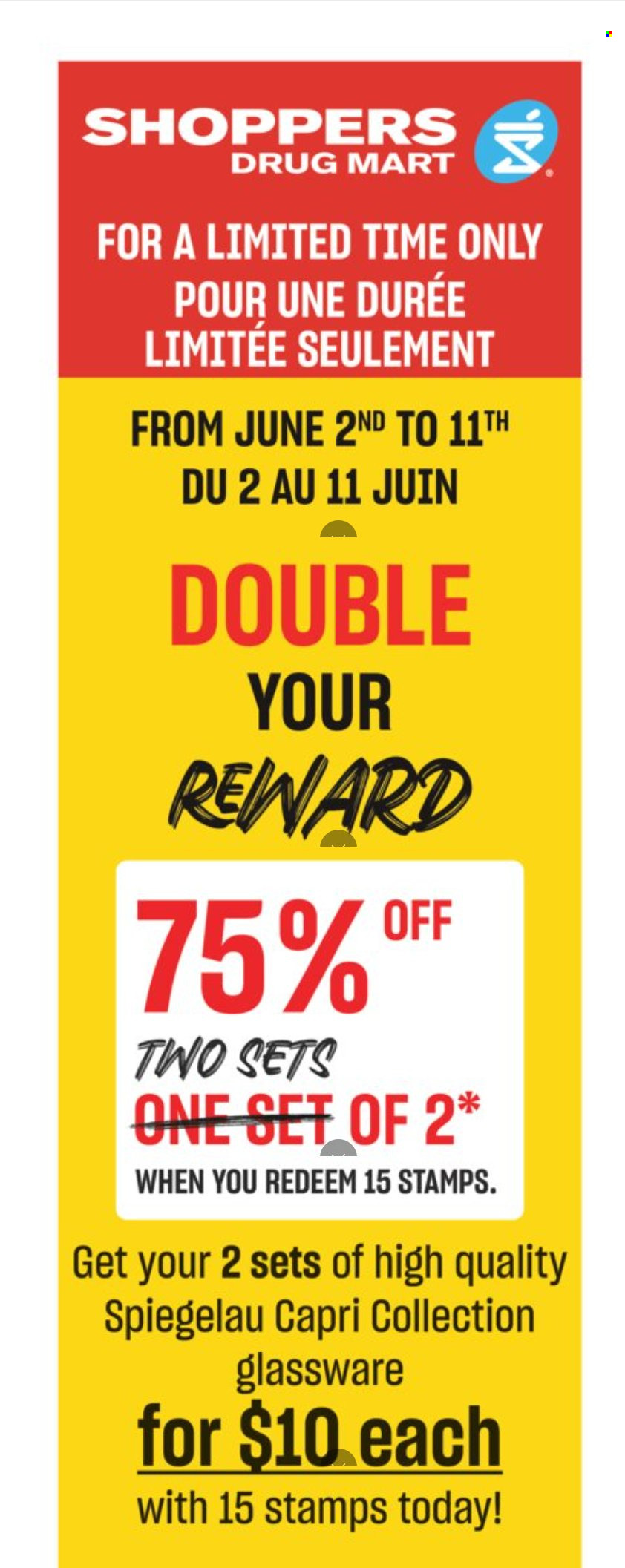 Shoppers Drug Mart flyer - June 02, 2025 - June 11, 2025. Page 1