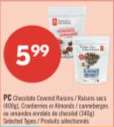 PC Chocolate Covered Raisins