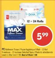 PC BATHROOM TISSUE