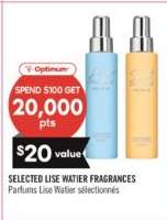 SELECTED LISE WATIER FRAGRANCES