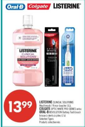 Listerine Clinical Solutions