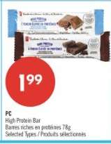 PC HIGH PROTEIN BAR
