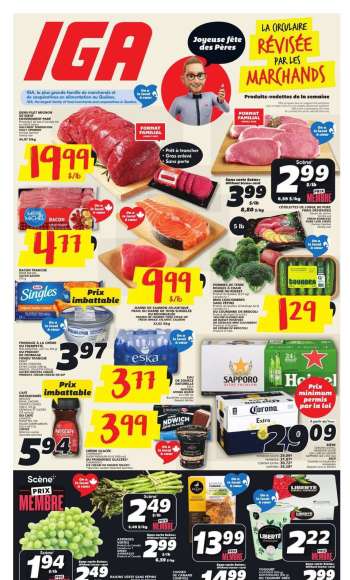 IGA Flyer - June 12, 2025 - June 18, 2025.