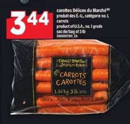 carottes Délices du Marché