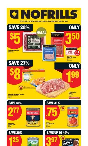 No Frills Flyer - June 12, 2025 - June 18, 2025.