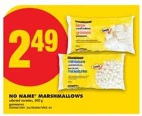 NO NAME MARSHMALLOWS