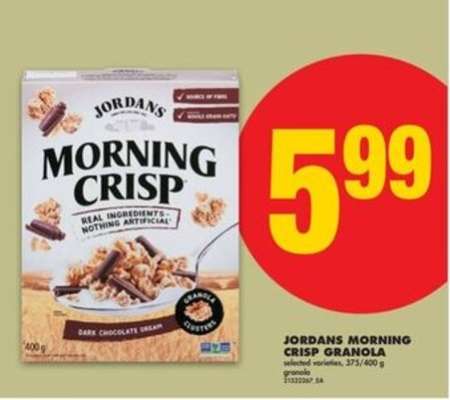 JORDANS MORNING CRISP GRANOLA