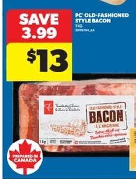 PC OLD-FASHIONED STYLE BACON