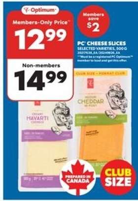 PC Cheese Slices