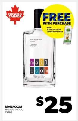 MAILROOM Premium Vodka