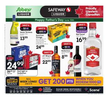 Sobeys Liquor Flyer - June 12, 2025 - June 18, 2025.