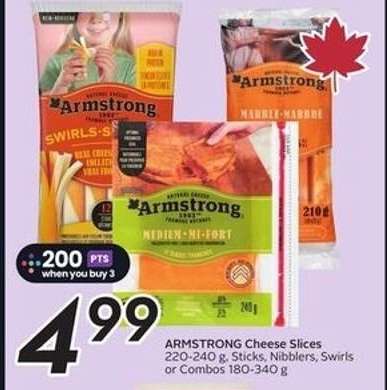 ARMSTRONG Cheese Slices