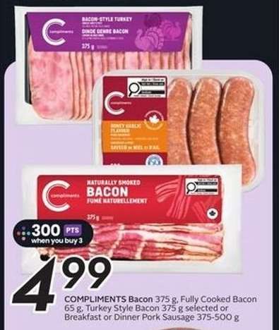 COMPLIMENTS Bacon