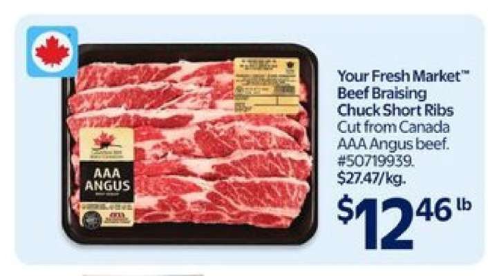 Your Fresh Market™ Beef Braising Chuck Short Ribs