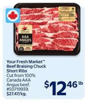 Your Fresh Market™ Beef Braising Chuck Short Ribs