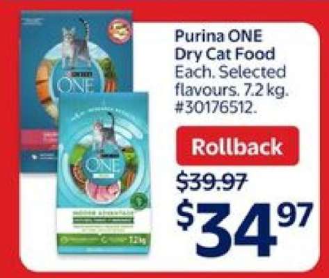 Purina ONE Dry Cat Food
