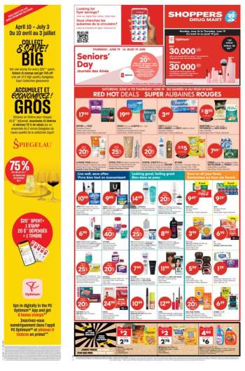 Shoppers Drug Mart Flyer - June 14, 2025 - June 19, 2025.