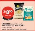 SMARTFOOD Popcorn / POPCORNERS or MISS VICKIE'S