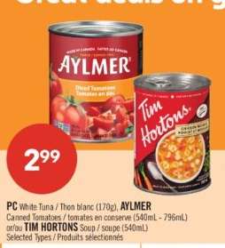 AYLMER Canned Tomatoes
