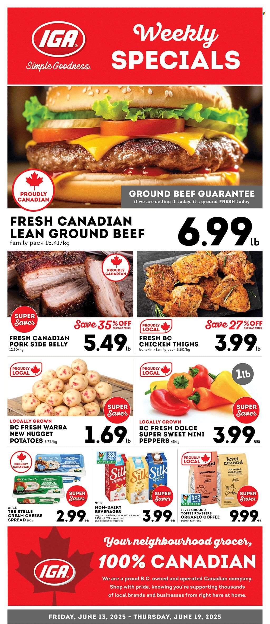 IGA Simple Goodness flyer - June 13, 2025 - June 19, 2025. Page 1