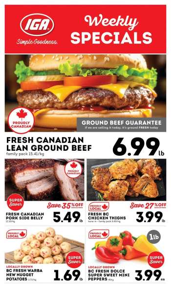 IGA Simple Goodness Flyer - June 13, 2025 - June 19, 2025.