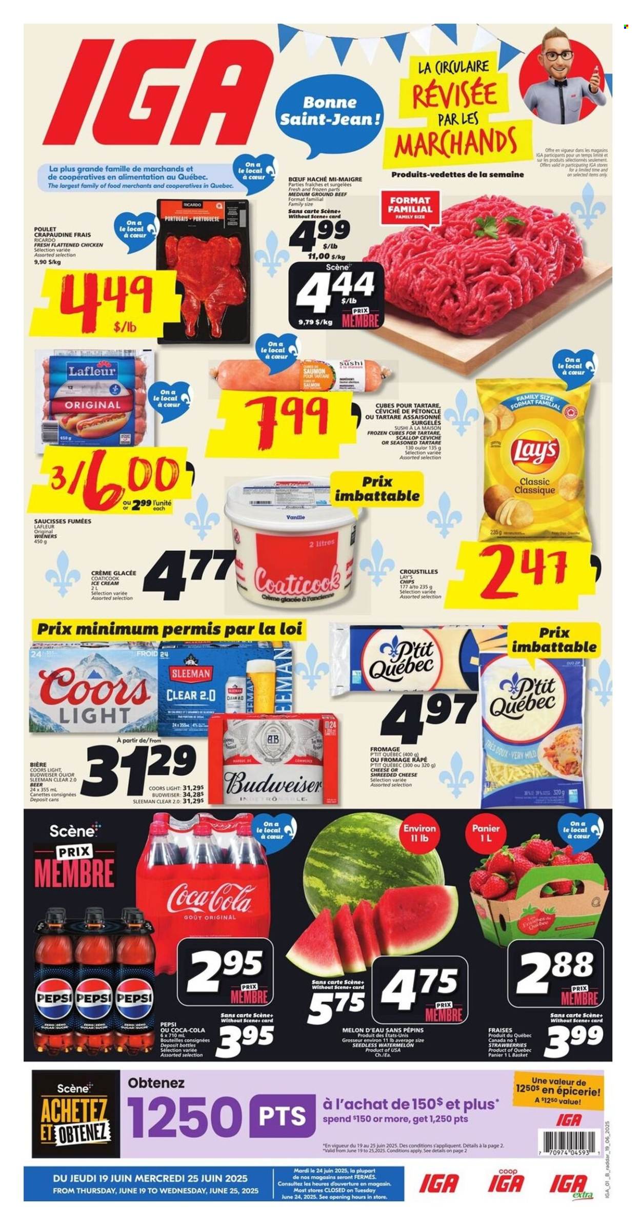 IGA flyer - June 19, 2025 - June 25, 2025. Page 1