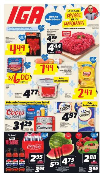 IGA Flyer - June 19, 2025 - June 25, 2025.
