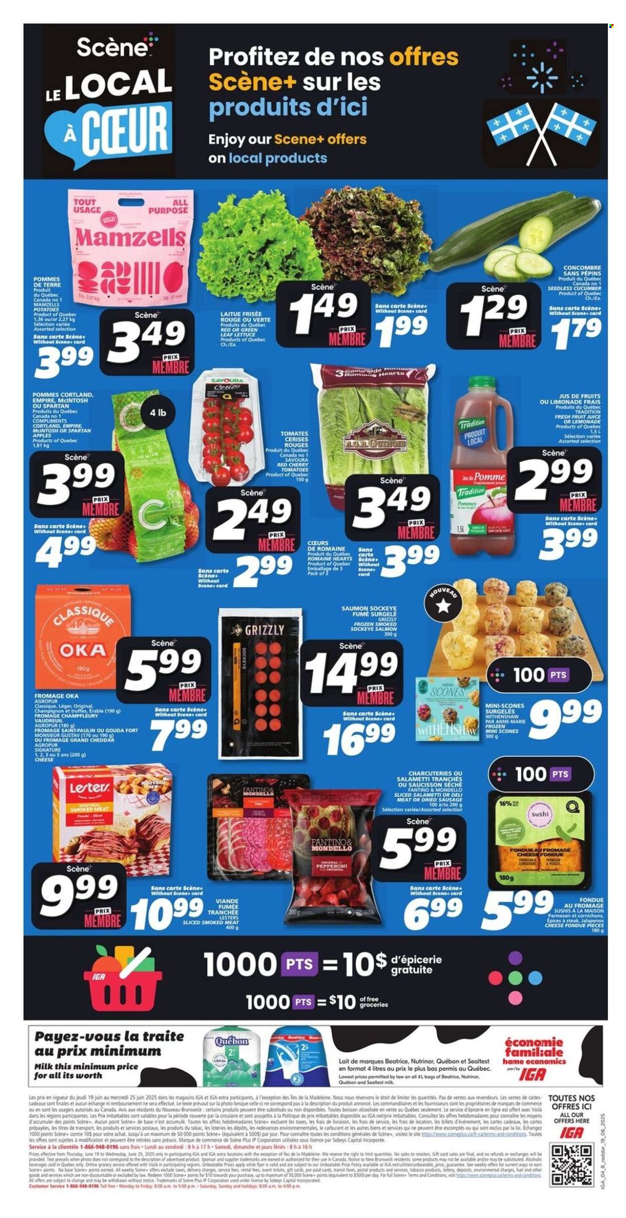 IGA flyer - June 19, 2025 - June 25, 2025. Page 4