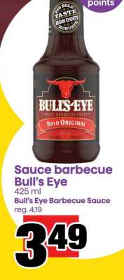 SAUCE BARBECUE BULL'S EYE