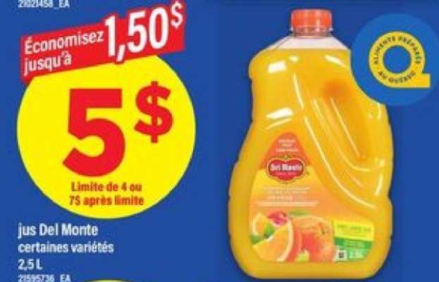 JUS DEL MONTE