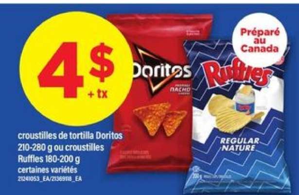Doritos ou Ruffles