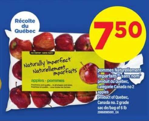 pommes Naturellement imparfaits™ «sans nom»