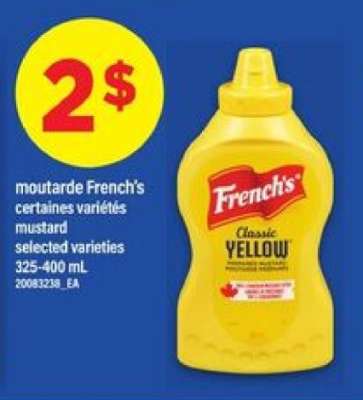 MOUTARDE FRENCH'S
