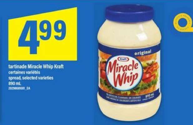 Miracle Whip Kraft