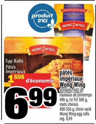 PÂTÉS IMPÉRIAUX WONG WING