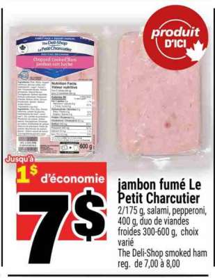 Jambon Fumé Le Petit Charcutier