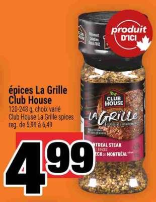 ÉPICES LA GRILLE CLUB HOUSE