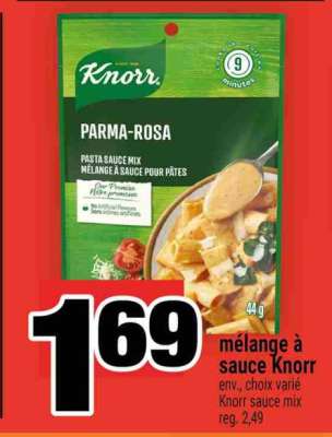 MÉLANGE À SAUCE KNORR