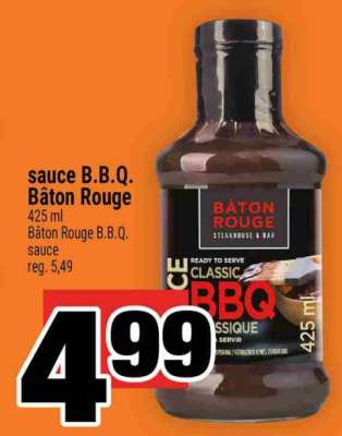 sauce B.B.Q. Bâton Rouge