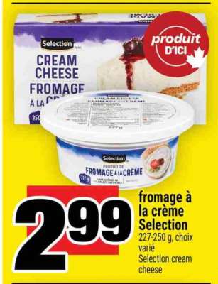 fromage à la crème Selection