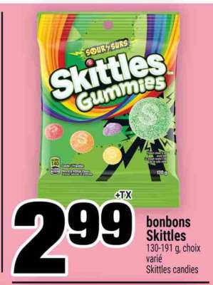 bonbons Skittles