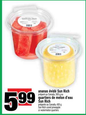 ananas évidé Sun Rich