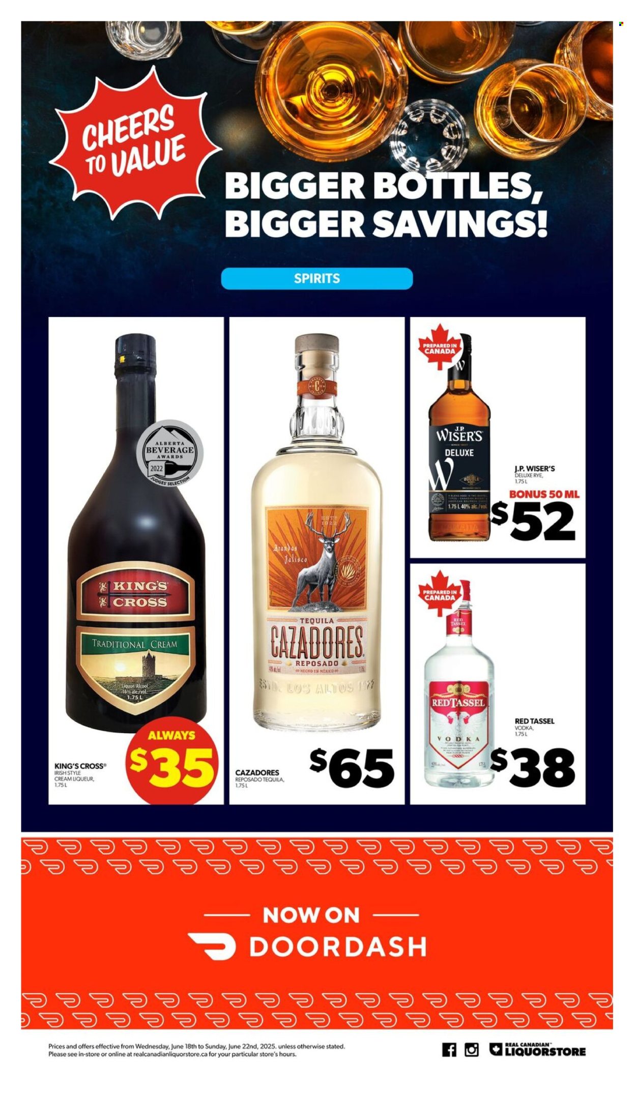Real Canadian Liquorstore flyer - June 18, 2025 - June 22, 2025. Page 4