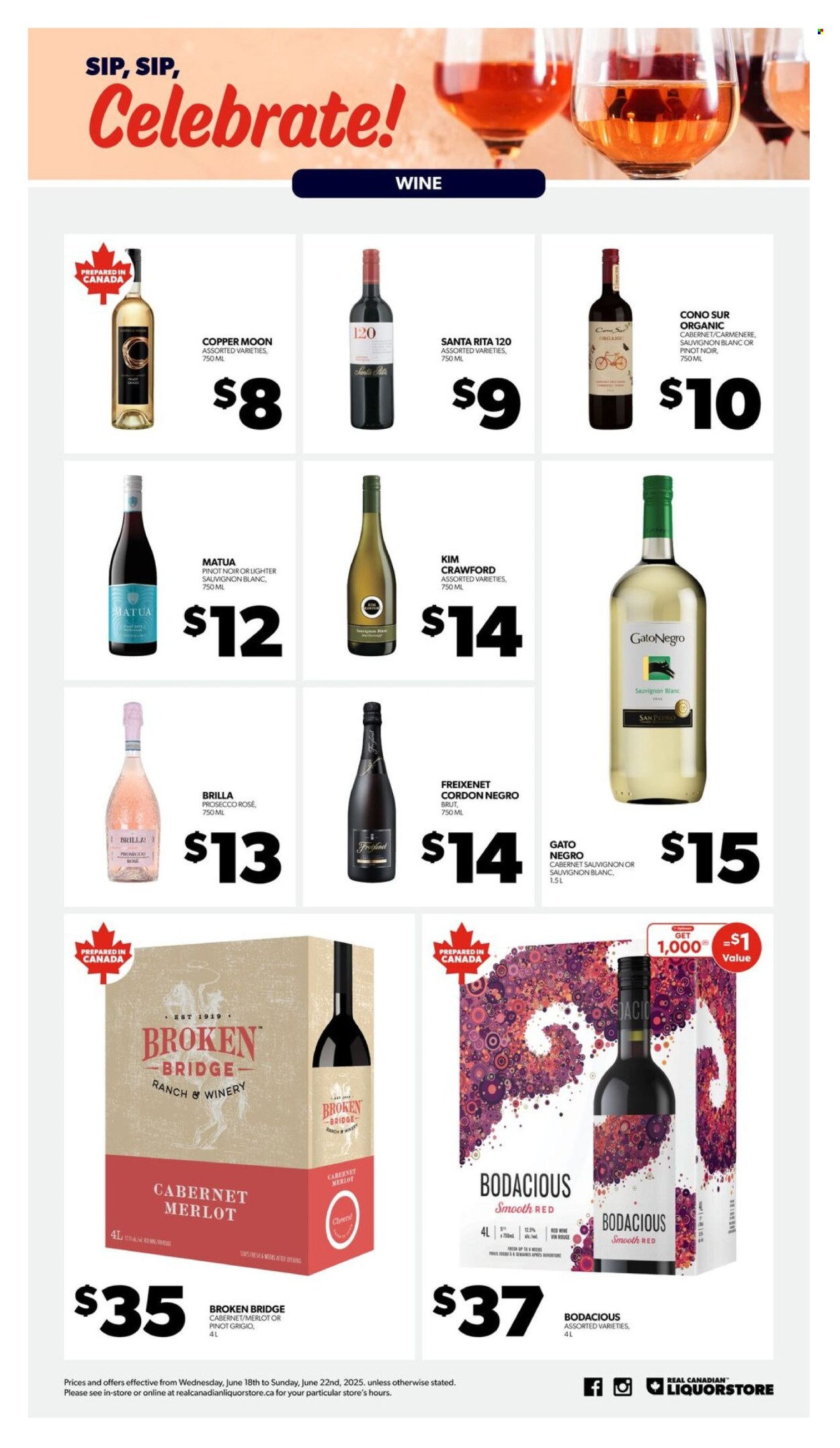 Real Canadian Liquorstore flyer - June 18, 2025 - June 22, 2025. Page 8