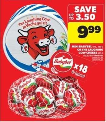 Mini Babybel or The Laughing Cow Cheese